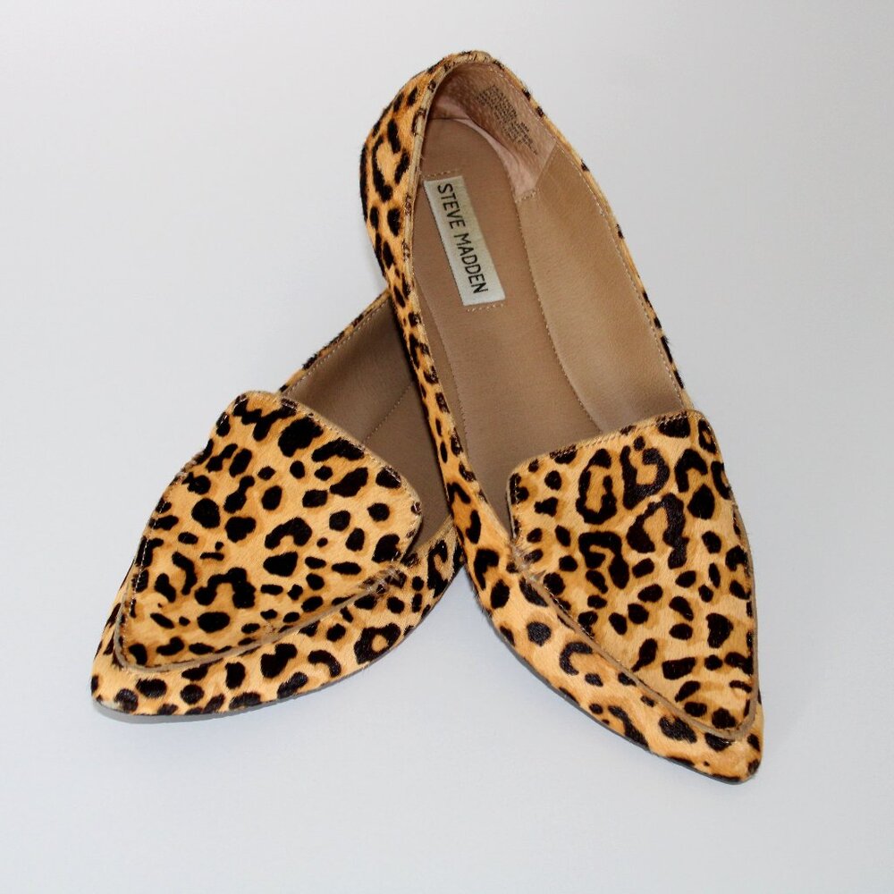 Steve Madden Leopard/Cheetah print Flats